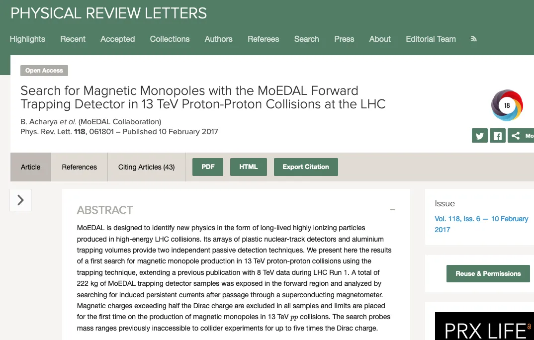Search for Magnetic Monopoles with the MoEDAL Forward Trapping Detector in 13 TeV Proton-Proton Collisions at the LHC