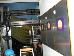Installation of the MoEDAL test detectors at Point 8